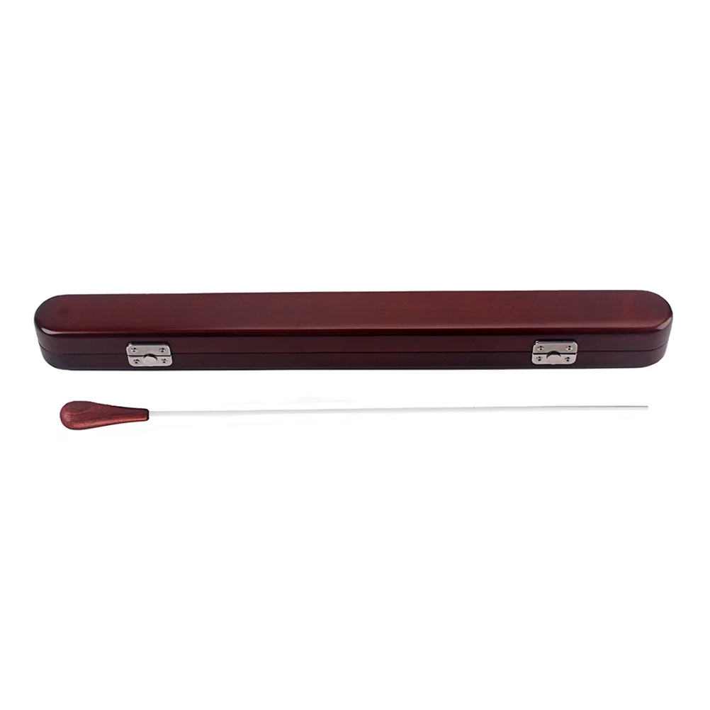 Rosewood Wooden Band Director Orchestra Conductor Conducting Baton with Storage Box R135C (Brown)
Rosewood Wooden Band Director Orchestra Conductor Conducting Baton with Storage Box R135C (Brown)