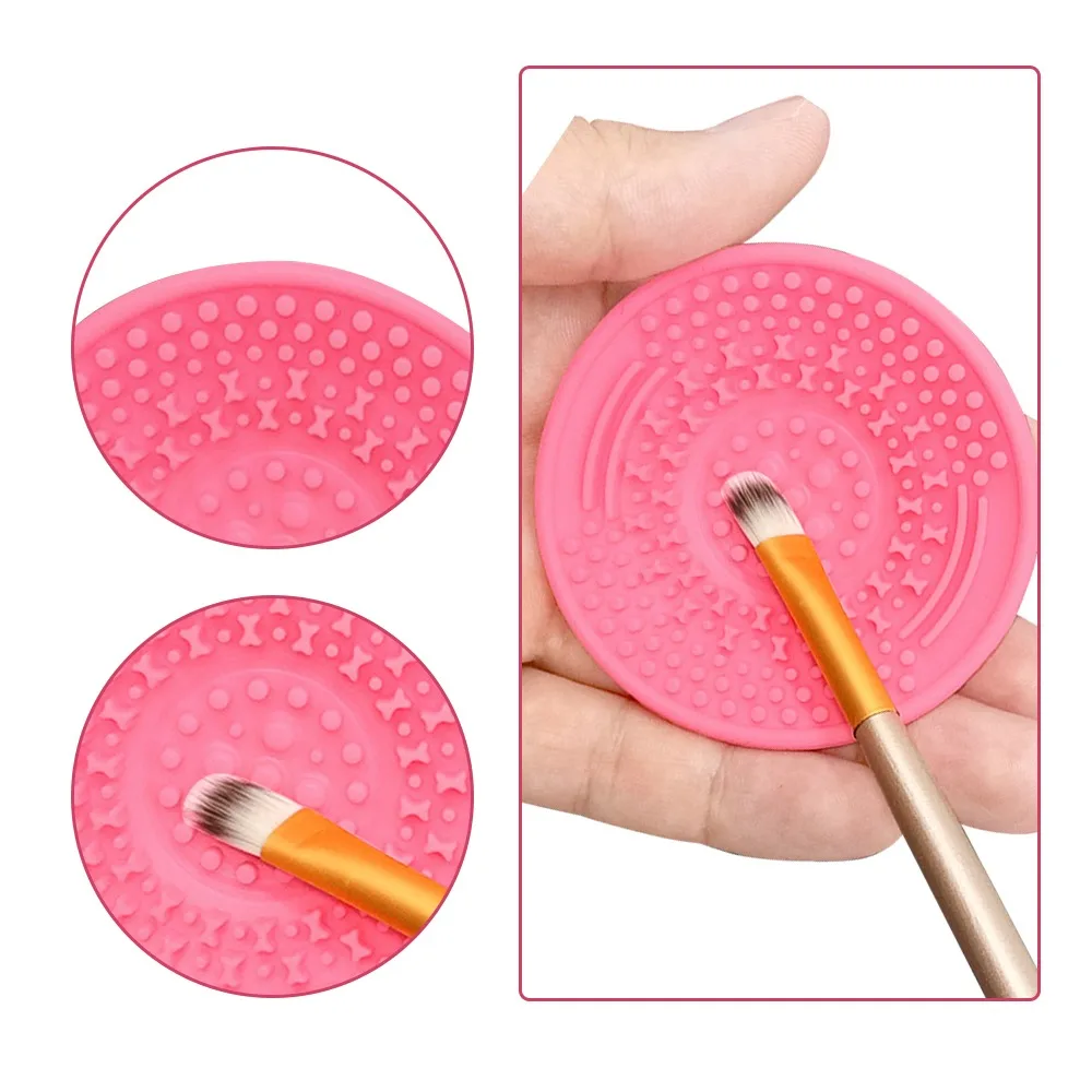 Foundation Makeup Brush Scrubber Board Silicone Makeup Brush Cleaner Pad Make Up Washing Brush Gel Cleaning Mat Hand Tool
Foundation Makeup Brush Scrubber Board Silicone Makeup Brush Cleaner Pad Make Up Washing Brush Gel Cleaning Mat Hand Tool
