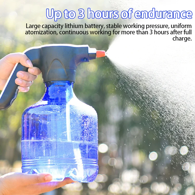 2L Electric Garden Sprayer Automatic Plant Watering Can Bottle Garden Sprayer Bottle For Gardening Watering Can Water Spray
2L Electric Garden Sprayer Automatic Plant Watering Can Bottle Garden Sprayer Bottle For Gardening Watering Can Water Spray