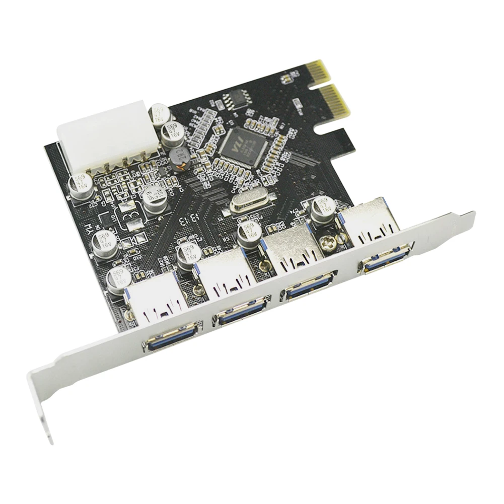1 Set Professional 4 Port Pcie To USB 3.0 HUB PCI Express Expansion Card External Adapter Connector 5 Gbps Speed For Desktop PC
1 Set Professional 4 Port Pcie To USB 3.0 HUB PCI Express Expansion Card External Adapter Connector 5 Gbps Speed For Desktop PC