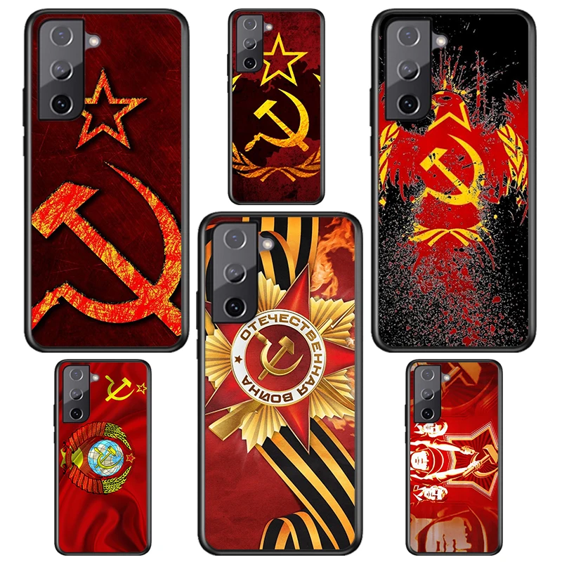 Soviet Union USSR Flag For Samsung Galaxy S22 S21 S20 FE Ultra Pro Lite S10 5G S10E S9 S8 S7 S6 Edge Plus Black Phone Case
Soviet Union USSR Flag For Samsung Galaxy S22 S21 S20 FE Ultra Pro Lite S10 5G S10E S9 S8 S7 S6 Edge Plus Black Phone Case