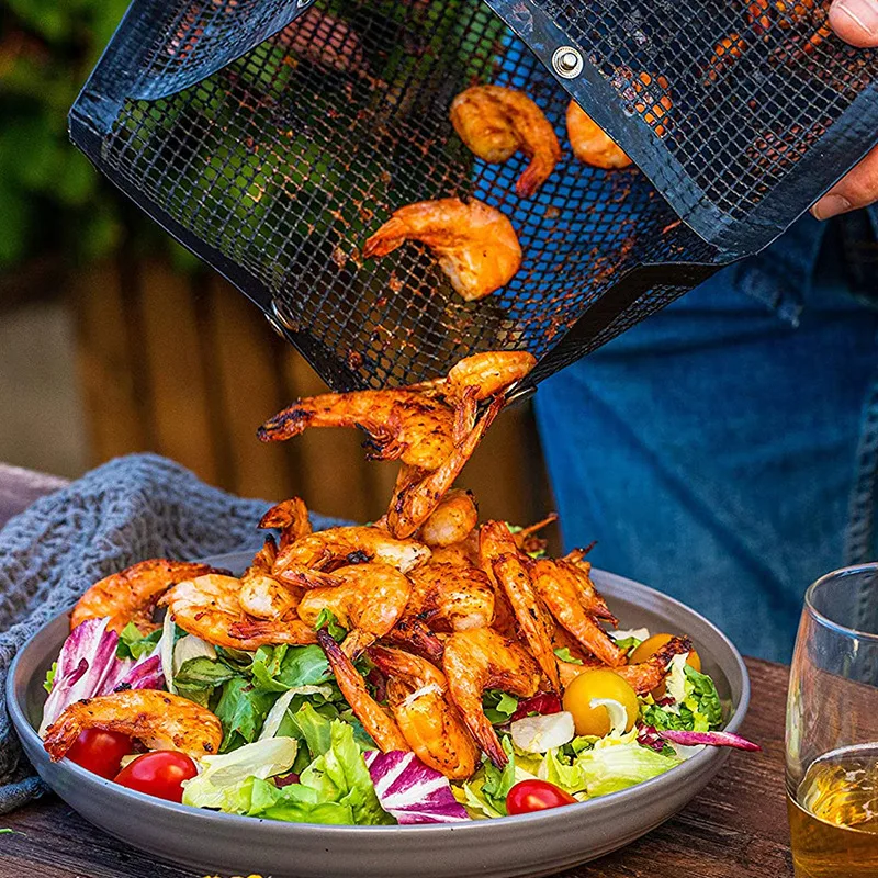 24x14cm BBQ Bake Bag Mesh Grilling Bag Non-Stick Reusable Easy to Clean Outdoor BBQ Picnic Tool Kitchen Tools grill mat
24x14cm BBQ Bake Bag Mesh Grilling Bag Non-Stick Reusable Easy to Clean Outdoor BBQ Picnic Tool Kitchen Tools grill mat