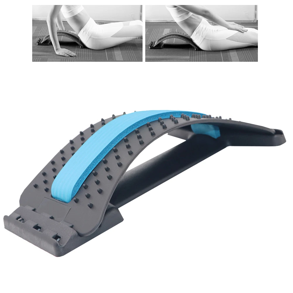 Adjustment Back Stretcher Lumbar Back Pain Relief Device Posture Corrector Acupuncture Therapy for Men and Women 1pc Blue
Adjustment Back Stretcher Lumbar Back Pain Relief Device Posture Corrector Acupuncture Therapy for Men and Women 1pc Blue