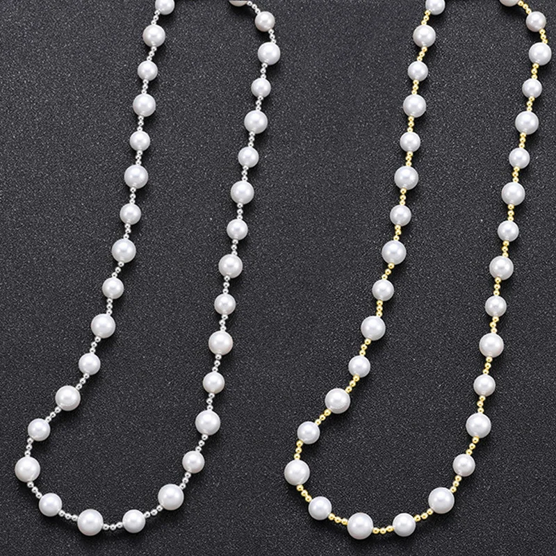 Liemjee Fashion Simple Personality Party Jewelry Round Beads Pearls Necklace For Women Feature Namour Charm Gift All Seasons
Liemjee Fashion Simple Personality Party Jewelry Round Beads Pearls Necklace For Women Feature Namour Charm Gift All Seasons