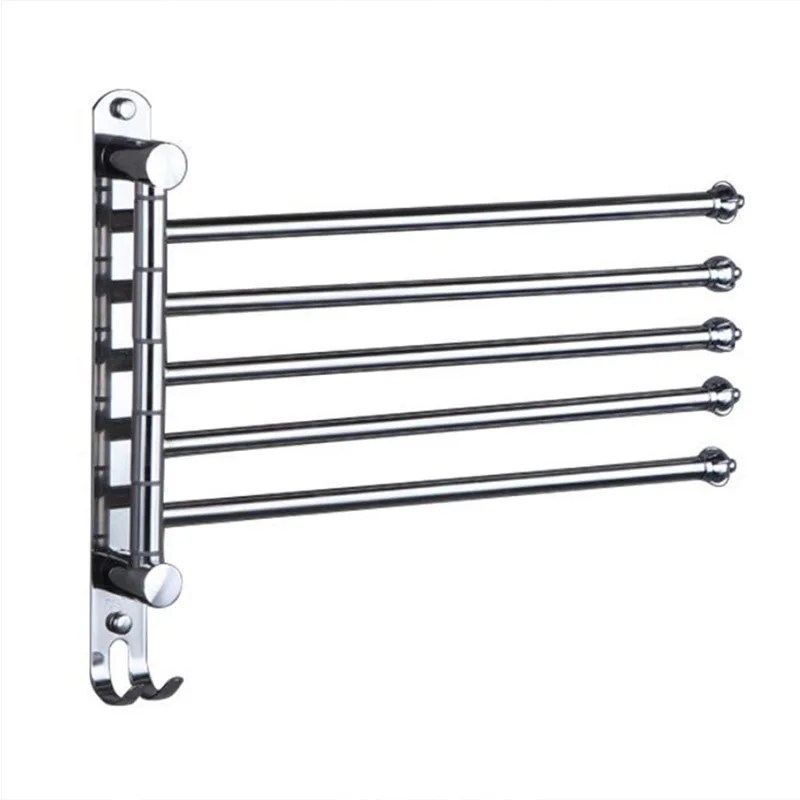 Wall Mounted Towel Rail Holder Stainless Steel Swivel Rack for Bathroom Kitchen LB88
Wall Mounted Towel Rail Holder Stainless Steel Swivel Rack for Bathroom Kitchen LB88