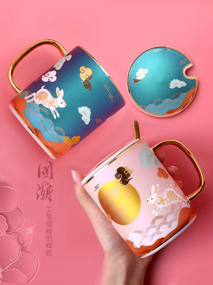 Universal Mugs Coffee Cups Ceramic Travel Custom Spoon Included with Lid Creative Tazas Desayuno Originales Cute Cup BD50MS
Universal Mugs Coffee Cups Ceramic Travel Custom Spoon Included with Lid Creative Tazas Desayuno Originales Cute Cup BD50MS