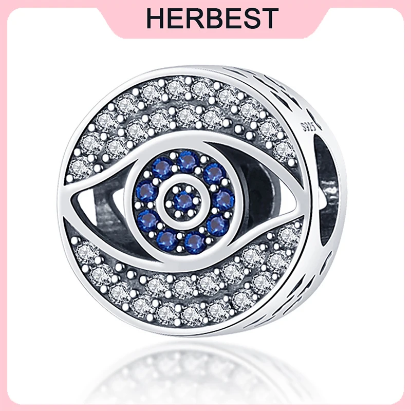 925 Sterling Silver Beads Sparkling Evil Eye Charm Fit Original Pandora Bracelet Women DIY Jewelry 2021 New
925 Sterling Silver Beads Sparkling Evil Eye Charm Fit Original Pandora Bracelet Women DIY Jewelry 2021 New
