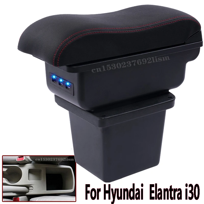 Armrest For Hyundai Elantra Touring i30 i30cw 2007-2011 Dual layer Leather Central Store Content box with cup holder ashtray USB
Armrest For Hyundai Elantra Touring i30 i30cw 2007-2011 Dual layer Leather Central Store Content box with cup holder ashtray USB
