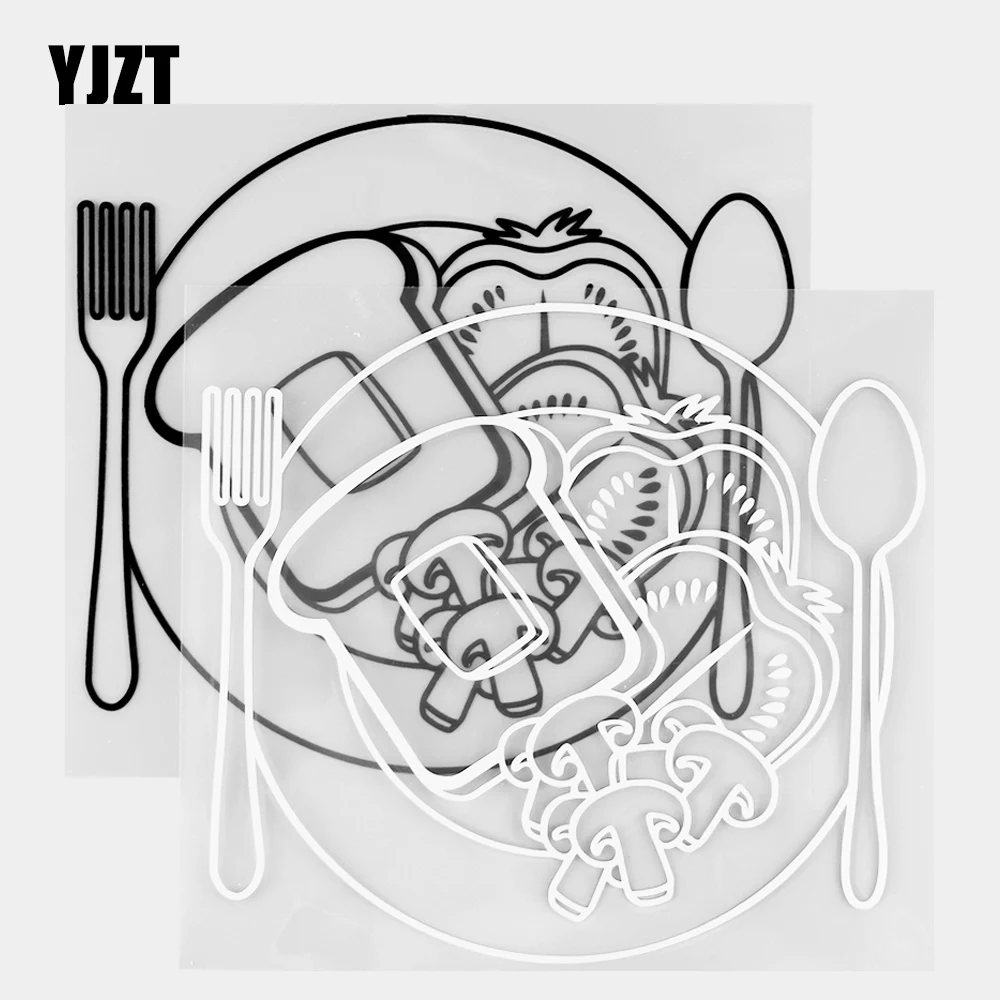 YJZT 15.4×14CM Delicious Food Vinyl Decal High Quality Car Stickers Body Styling Black / Silver 20B-0330
YJZT 15.4×14CM Delicious Food Vinyl Decal High Quality Car Stickers Body Styling Black / Silver 20B-0330