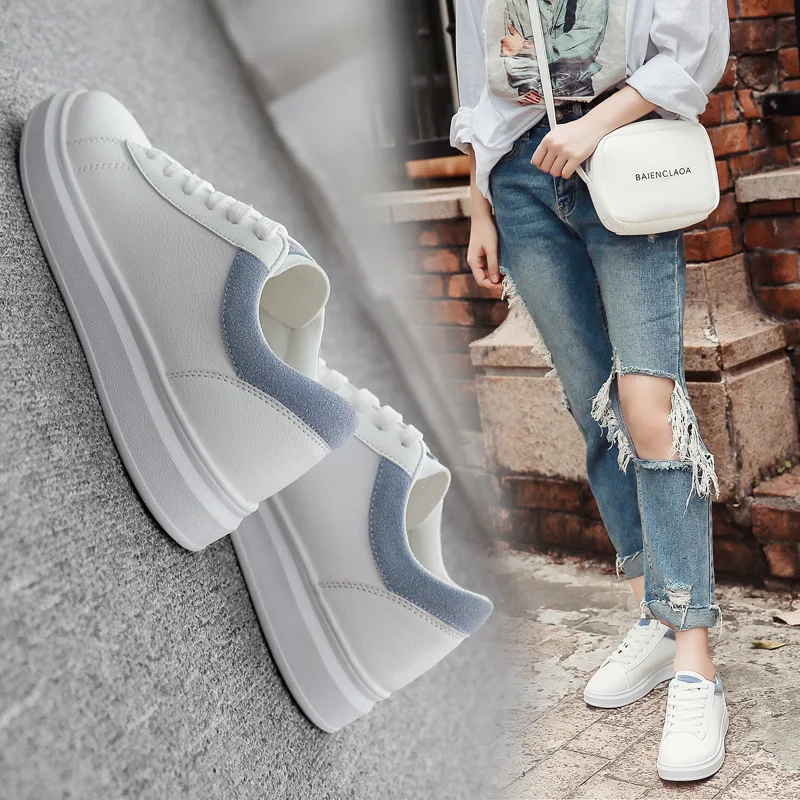 New Women Sneakers Casual Shoes High Quality Woman Flats Spring Autumn Low-top Loafers Girls Student White Shoes Ladies Shoes PU
New Women Sneakers Casual Shoes High Quality Woman Flats Spring Autumn Low-top Loafers Girls Student White Shoes Ladies Shoes PU