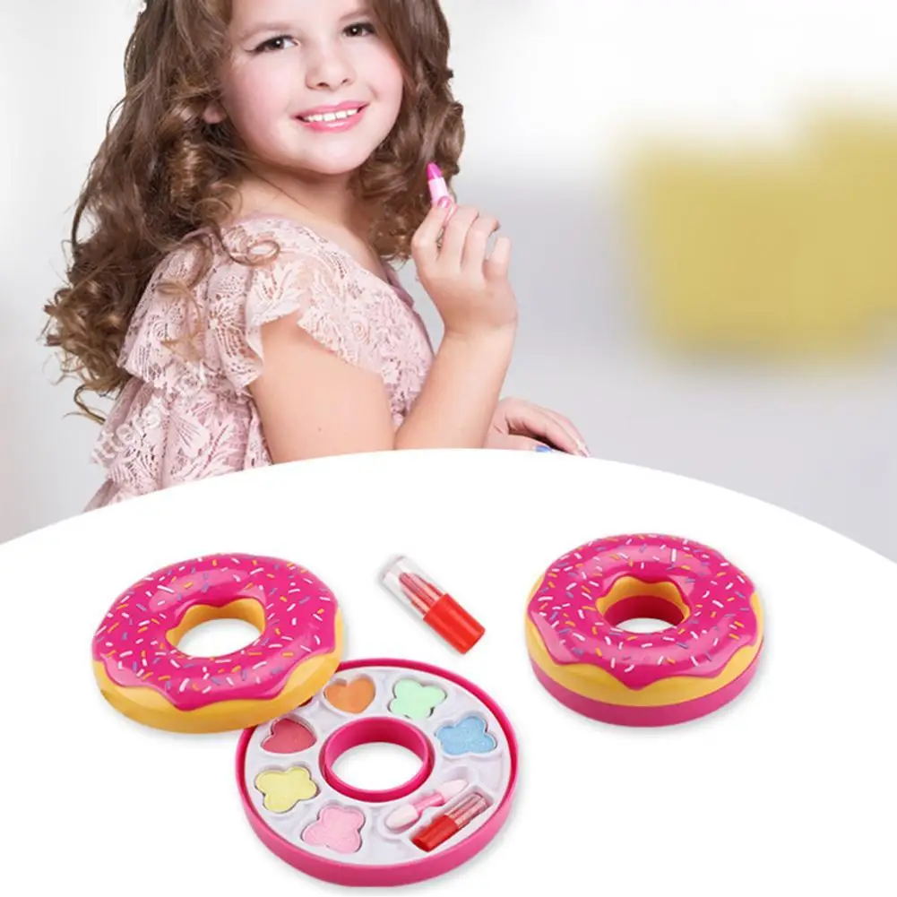 Donut Shape Lipstick Eye Shadow Makeup Cosmetic Palette Pretend Play Kids Toy Toddler Early Education Cognition Toys
Donut Shape Lipstick Eye Shadow Makeup Cosmetic Palette Pretend Play Kids Toy Toddler Early Education Cognition Toys