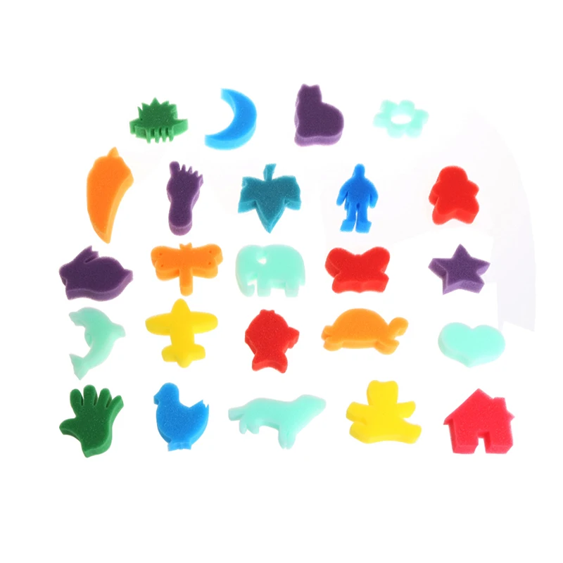 27RA 24Pcs Sponge Set Children Kids Art Craft Painting DIY Toy Home Education School
27RA 24Pcs Sponge Set Children Kids Art Craft Painting DIY Toy Home Education School