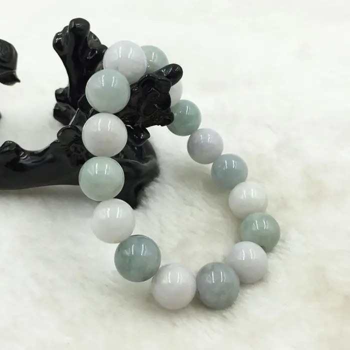 Vintage Certified Grade A Genuine Natural Green Jadeite stone Bracelet Bangle 13~14mm jade bead
Vintage Certified Grade A Genuine Natural Green Jadeite stone Bracelet Bangle 13~14mm jade bead