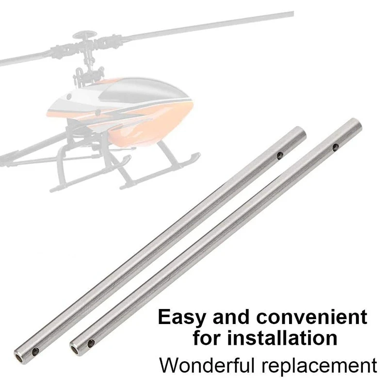 RC Helicopter Main Spindle, 2Pcs Metal Main Spindle Shaft Axle RC Spare Part Compatible for WLtoys V950 RC Aircraft
RC Helicopter Main Spindle, 2Pcs Metal Main Spindle Shaft Axle RC Spare Part Compatible for WLtoys V950 RC Aircraft