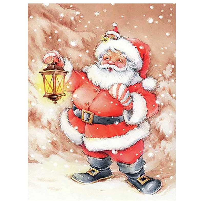 DIY Diamond Painting 5D Full Diamond Cross Diamond Embroidery Santa Claus Decoration Mosaic Christmas Gift Hanging Picture
DIY Diamond Painting 5D Full Diamond Cross Diamond Embroidery Santa Claus Decoration Mosaic Christmas Gift Hanging Picture