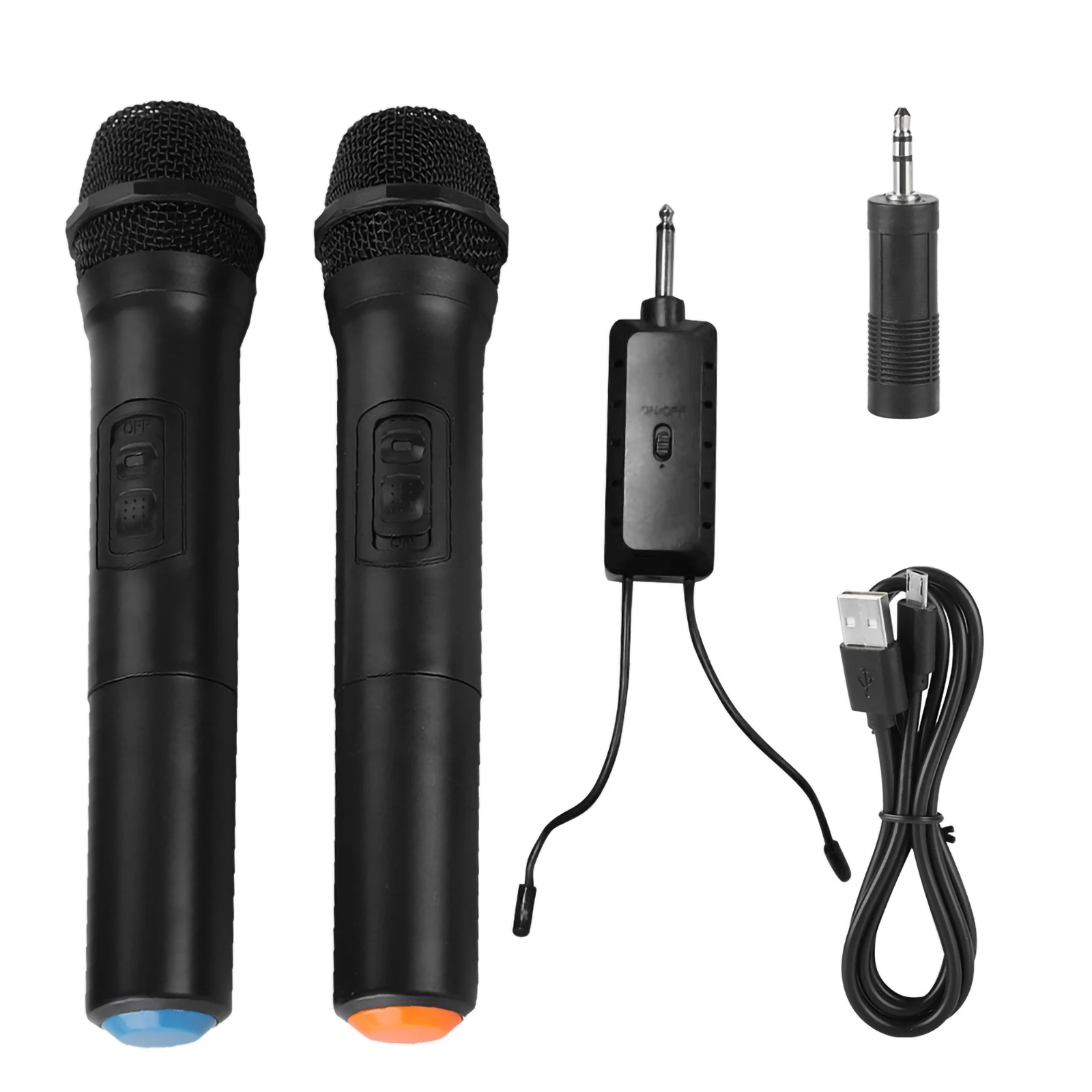 Universal VHF Wireless Handheld Microphone with Receiver for Karaoke/Business Meeting
Universal VHF Wireless Handheld Microphone with Receiver for Karaoke/Business Meeting