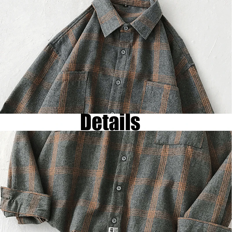 Plus Size M-5XL Women Shirts Unisex Harajuku Students Streetwear Oversize Button-up Plaid Shirt Spring Safari Style All-match BF
Plus Size M-5XL Women Shirts Unisex Harajuku Students Streetwear Oversize Button-up Plaid Shirt Spring Safari Style All-match BF