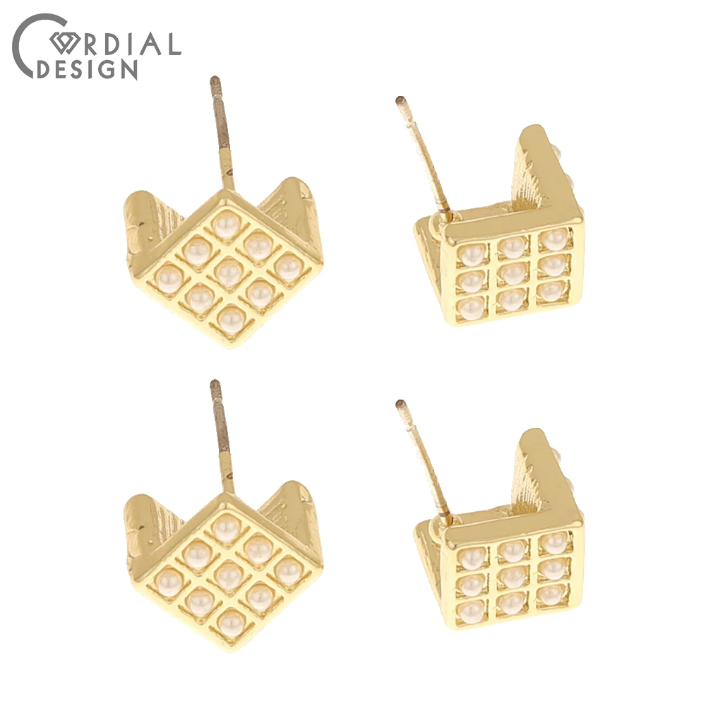 Cordial Design 50Pcs 11*11MM Jewelry Accessories/Earrings Stud/Square Shape/Imitation Pearl/Jewelry Findings & Components
Cordial Design 50Pcs 11*11MM Jewelry Accessories/Earrings Stud/Square Shape/Imitation Pearl/Jewelry Findings & Components