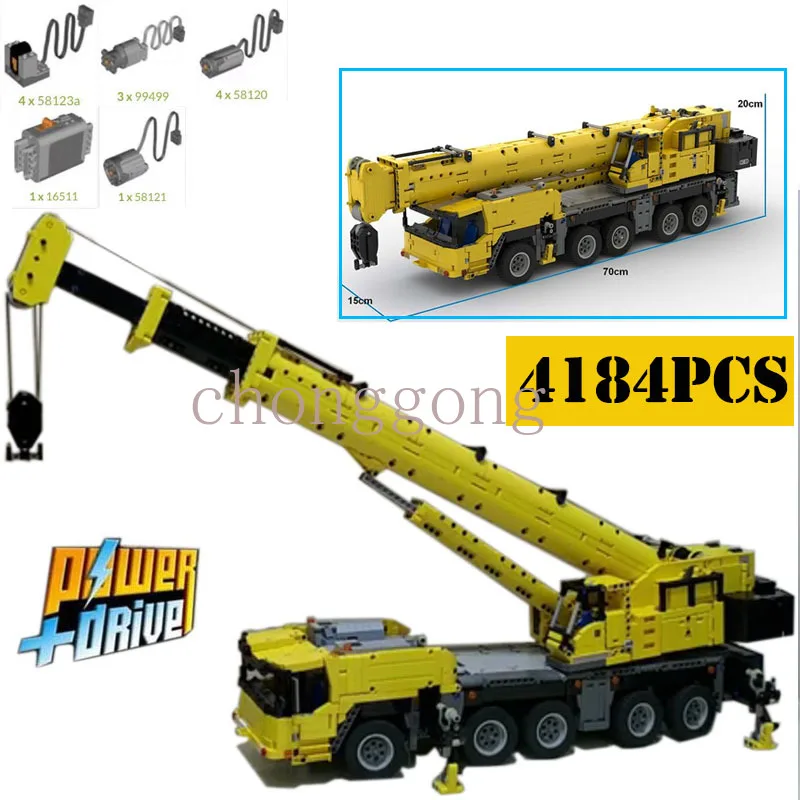 Новинка, конструктор 1:20 Forest GMK 5250L RC с мобильным краном, кирпичи, кран, либхер, игрушки для творчества, обучающие игрушки для детей, рождественский подарок
Новинка, конструктор 1:20 Forest GMK 5250L RC с мобильным краном, кирпичи, кран, либхер, игрушки для творчества, обучающие игрушки для детей, рождественский подарок