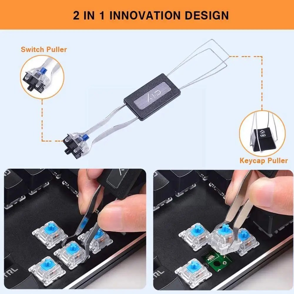 Universal Metal Board Cap Puller Remover Cleaning Tool For Mechanical Board Starter Cap Remover Portable C3m4
Universal Metal Board Cap Puller Remover Cleaning Tool For Mechanical Board Starter Cap Remover Portable C3m4