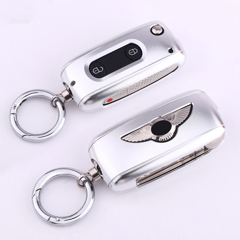 Car key case is suitable for Bentley Continental Flying Spur key case Mulsanne Tim Yue aluminum alloy shell car accessories
Car key case is suitable for Bentley Continental Flying Spur key case Mulsanne Tim Yue aluminum alloy shell car accessories