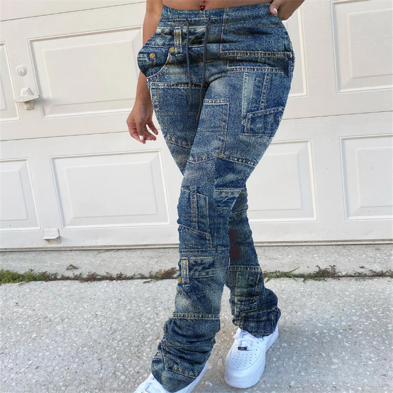 2021 New Spring Autumn Pants Women Leggings High Elastic Skinny Newspaper Print Legging Streetwear Ladies Drawstring Trousers
2021 New Spring Autumn Pants Women Leggings High Elastic Skinny Newspaper Print Legging Streetwear Ladies Drawstring Trousers