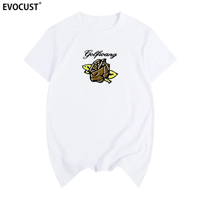Golf Wang flower Tyler The Creator skate rapper hip hop music T-shirt Cotton Men T shirt New TEE TSHIRT Womens
Golf Wang flower Tyler The Creator skate rapper hip hop music T-shirt Cotton Men T shirt New TEE TSHIRT Womens