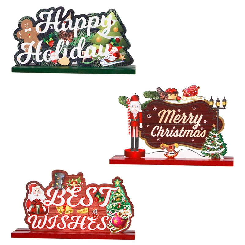 Lovely Xmas Wood Ornament Santa Claus Wood Craft Tabletop Decorations Christmas Decoration For Home Party
Lovely Xmas Wood Ornament Santa Claus Wood Craft Tabletop Decorations Christmas Decoration For Home Party
