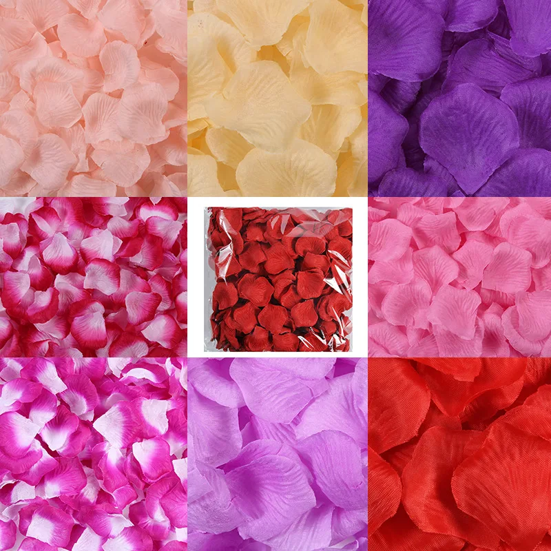 5500PCS 5*5CM Silk Rose Petals for Wedding Decoration Romantic Artificial Rose Flower Wedding Accessories
5500PCS 5*5CM Silk Rose Petals for Wedding Decoration Romantic Artificial Rose Flower Wedding Accessories