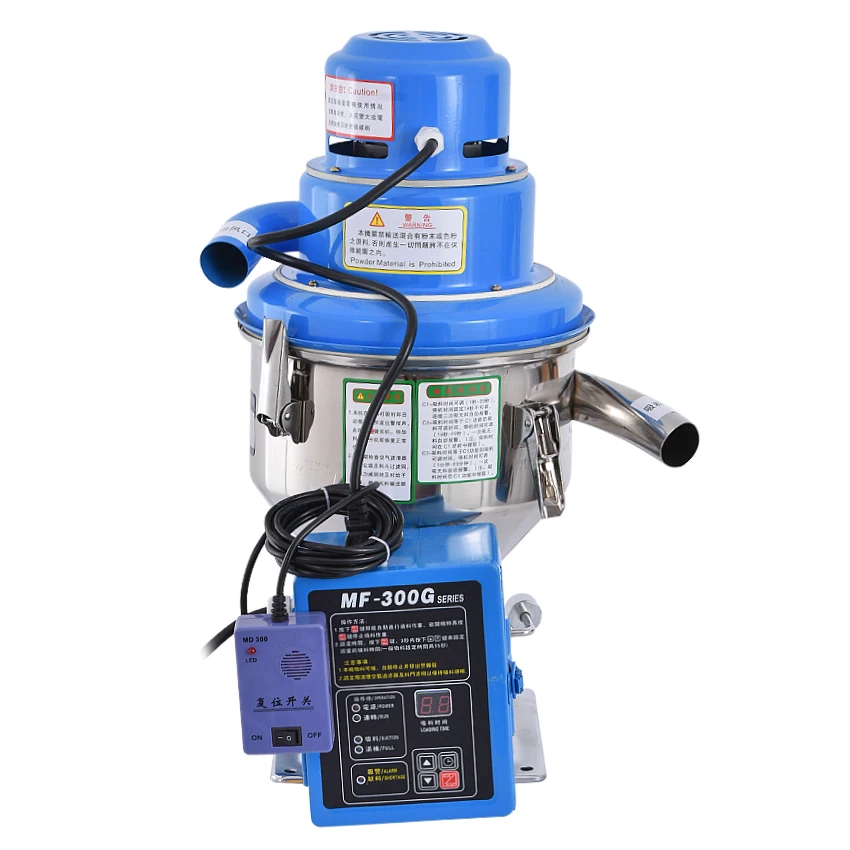 MF-300G Automatic Vacuum Feeding Machine Injection Molding Machine Stand Alone Type Plastic Particle Suction Feeder Machine
MF-300G Automatic Vacuum Feeding Machine Injection Molding Machine Stand Alone Type Plastic Particle Suction Feeder Machine