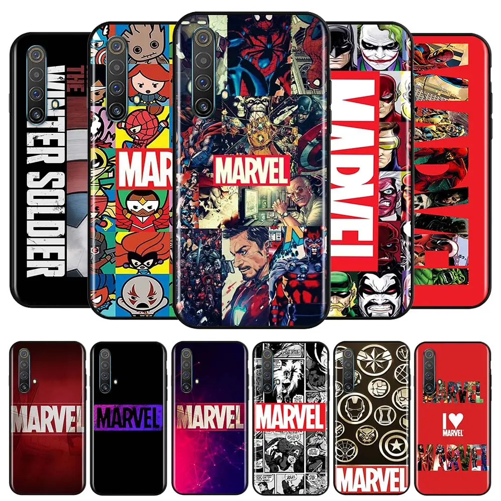 Marvel Avengers Logo For OPPO Realme C17 C12 7i 8i Q3 8 C15 Narzo 20 30 A 7 6 5 2 C11 C3 Pro Black Silicone Phone Case
Marvel Avengers Logo For OPPO Realme C17 C12 7i 8i Q3 8 C15 Narzo 20 30 A 7 6 5 2 C11 C3 Pro Black Silicone Phone Case