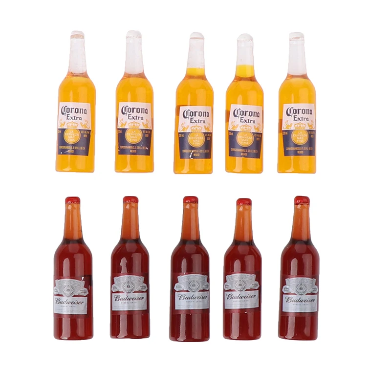 10Pcs Nieuwe 1/12 Dollhouse Miniatuur Resin Simulatie Wijnfles Simulatie Bierfles Model
10Pcs Nieuwe 1/12 Dollhouse Miniatuur Resin Simulatie Wijnfles Simulatie Bierfles Model