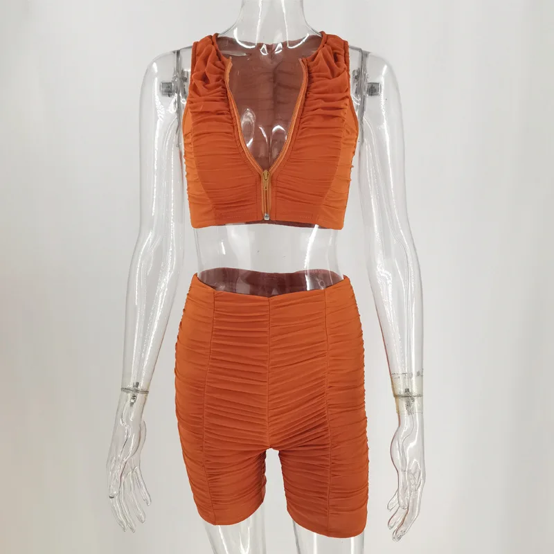 Gauze two-piece the new Europe and the United States women's autumn 2020 hit fold midriff cardigan zipper pants suit
Gauze two-piece the new Europe and the United States women's autumn 2020 hit fold midriff cardigan zipper pants suit
