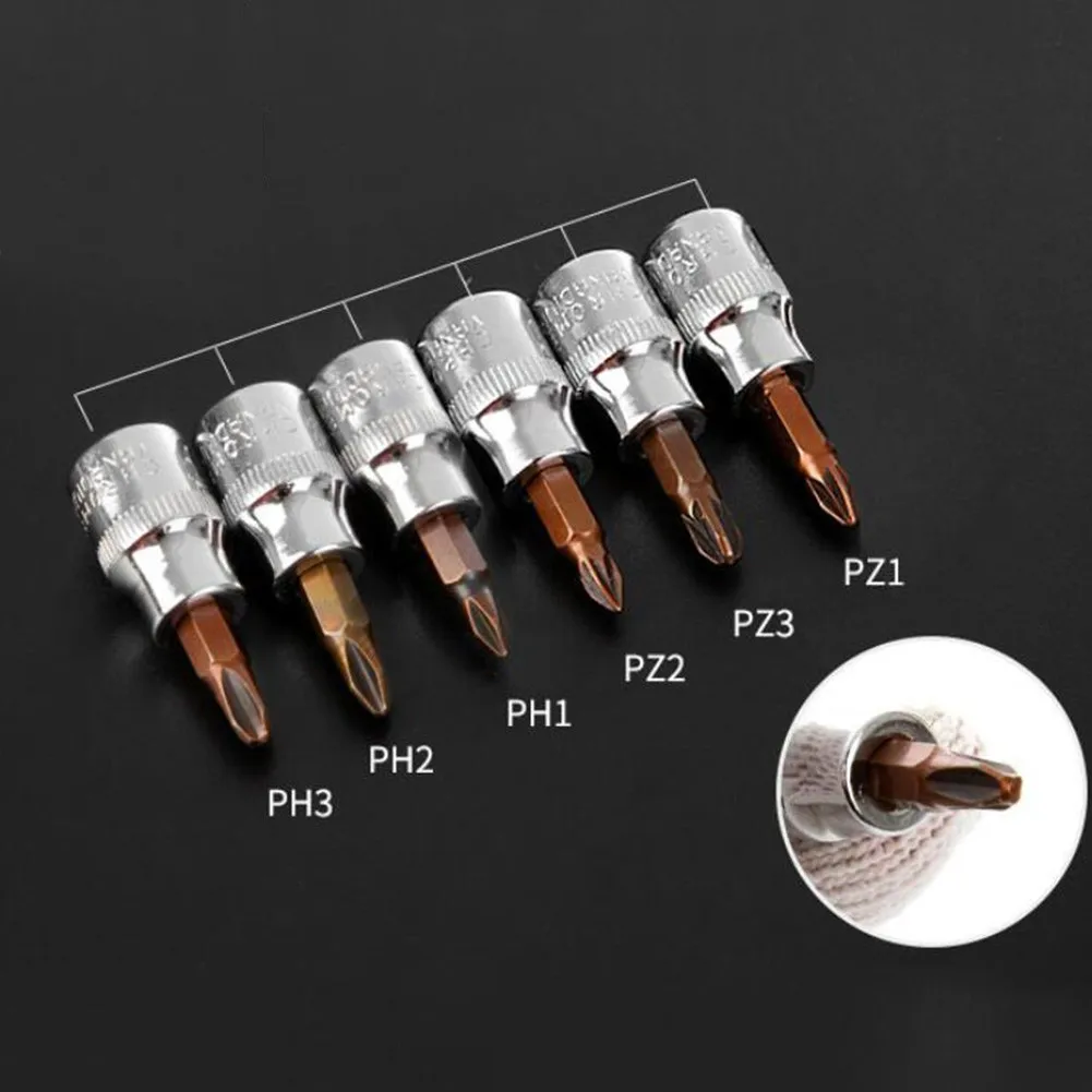 1pc 3/8 Drive Hex Socket Bit H3-H10 Screw Driver T10-T55 Socket Screwdriver Bit For 3/8" Drive Ratchet, Bar
1pc 3/8 Drive Hex Socket Bit H3-H10 Screw Driver T10-T55 Socket Screwdriver Bit For 3/8" Drive Ratchet, Bar