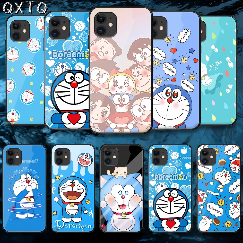QXTQ Cartoon I'm Doraemon Tempered Glass Phone Case Cover For IPhone 5 6 7 8 11 12 S Plus Xr X Xs Pro Max Mini Se 2020 Black
QXTQ Cartoon I'm Doraemon Tempered Glass Phone Case Cover For IPhone 5 6 7 8 11 12 S Plus Xr X Xs Pro Max Mini Se 2020 Black