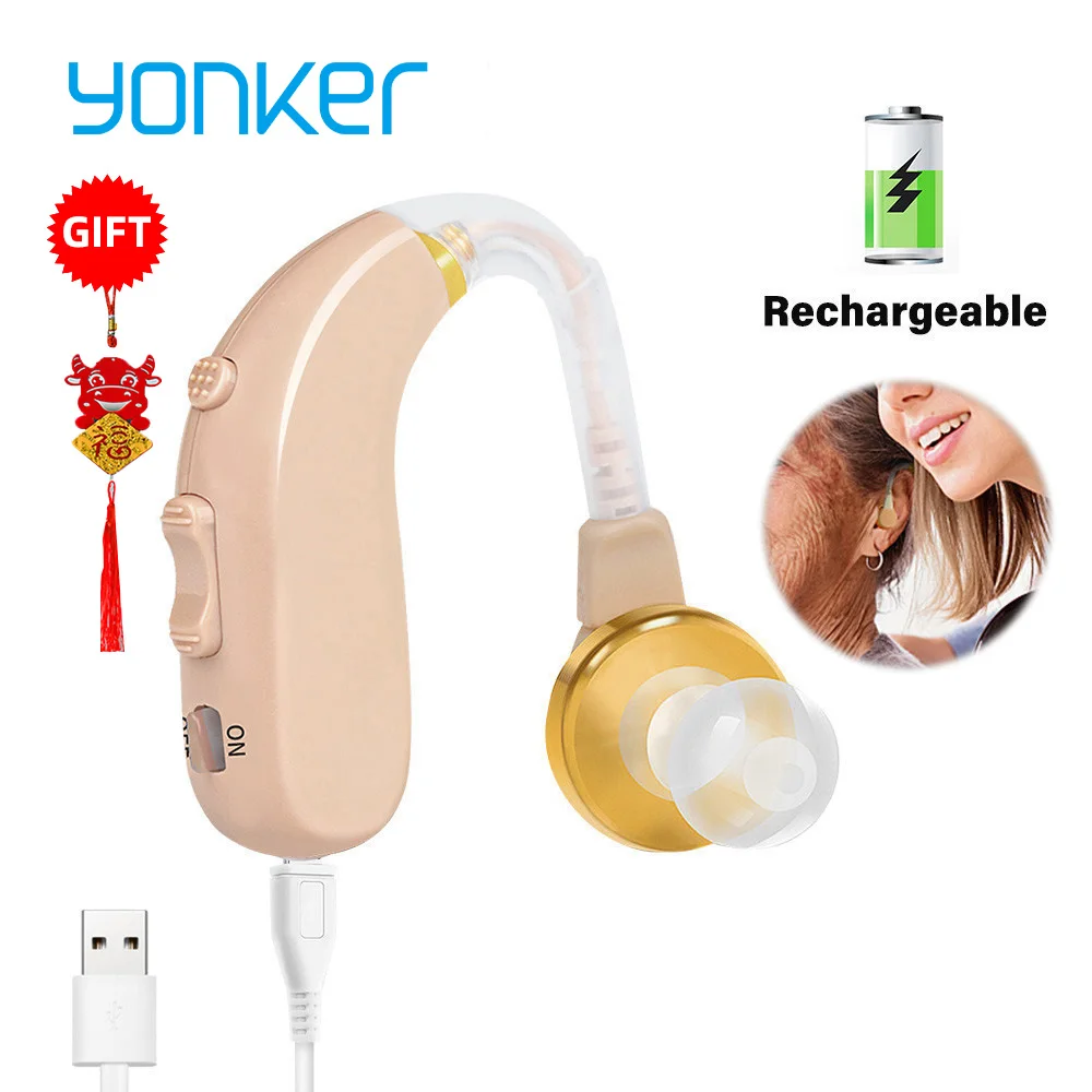 Yonker Hearing Aids Sound Amplifier Hearing Aid for the Deafness Behind Ear Adjustable Amplifier Speaker Amplified
Yonker Hearing Aids Sound Amplifier Hearing Aid for the Deafness Behind Ear Adjustable Amplifier Speaker Amplified