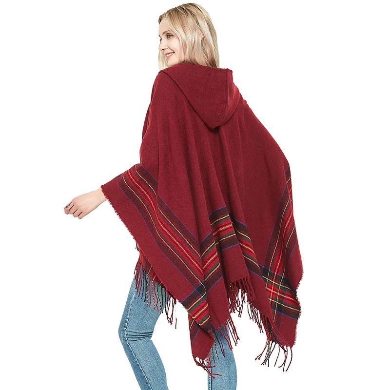 New Style Shawl Imitation Cashmere Ethnic Style Retro Travel Spring Autumn Winter Ladies Hooded Cloak Scarves Wraps
New Style Shawl Imitation Cashmere Ethnic Style Retro Travel Spring Autumn Winter Ladies Hooded Cloak Scarves Wraps