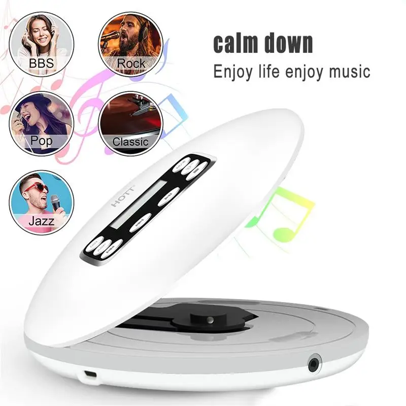 HOTT CD711T Portable Bluetooth CD Player Lossless Audio Sound 10H Working Time Touch Backlight Display Music Player W/ Earphone
HOTT CD711T Portable Bluetooth CD Player Lossless Audio Sound 10H Working Time Touch Backlight Display Music Player W/ Earphone