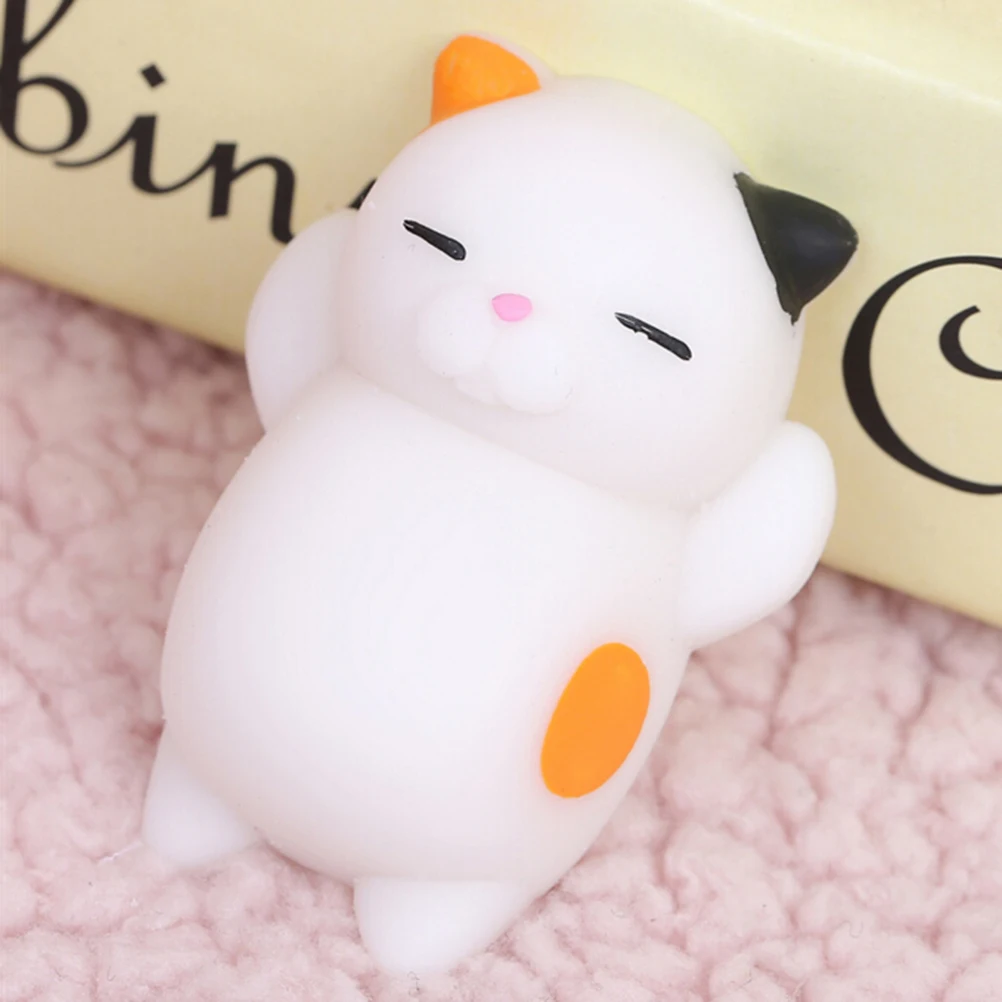 Cute Mochi Squishy Cat Squeeze Healing Fun Kids Kawaii Toy Stress Reliever Decor animal Noverty Toys Anti Stress 
Cute Mochi Squishy Cat Squeeze Healing Fun Kids Kawaii Toy Stress Reliever Decor animal Noverty Toys Anti Stress