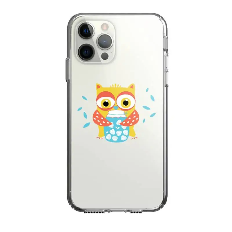 Cute Owl High Quality Phone Case Clear Cover For Iphone 5 6 7 8 11 12 Plus XR X XS SE2020 11/12PRO Max Transparent Cases
Cute Owl High Quality Phone Case Clear Cover For Iphone 5 6 7 8 11 12 Plus XR X XS SE2020 11/12PRO Max Transparent Cases