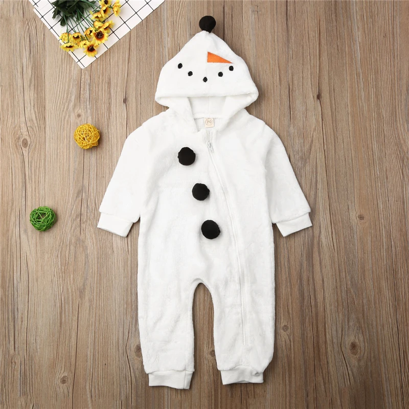 Christmas Baby Clothes Snowman Fleece Girl Boys Rompers Autumn Winter Warm Newborn Xmas Outfits Kids Costume Infant Jumpsuit
Christmas Baby Clothes Snowman Fleece Girl Boys Rompers Autumn Winter Warm Newborn Xmas Outfits Kids Costume Infant Jumpsuit