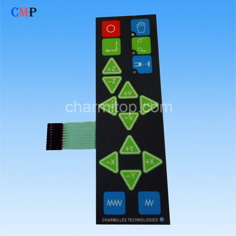 Operation panel Keyboard mask Control panel Button film Hand control box film for charmilles EDM 
Operation panel Keyboard mask Control panel Button film Hand control box film for charmilles EDM