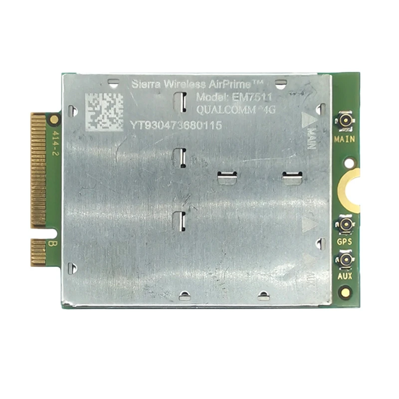 EM7511 беспроводная сетевая карта для ноутбука Sierra Wireless Cat-12 LTE 4G модуль с CBRS First Net
EM7511 беспроводная сетевая карта для ноутбука Sierra Wireless Cat-12 LTE 4G модуль с CBRS First Net