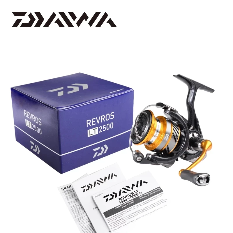2019 DAIWA REVROS LT Spinning Fishing reel 1000/2000/2500/3000/4000/5000/6000 Gear Ratio5.1:1/5.2:1/5.3:1 4+1BB 5~12KG
2019 DAIWA REVROS LT Spinning Fishing reel 1000/2000/2500/3000/4000/5000/6000 Gear Ratio5.1:1/5.2:1/5.3:1 4+1BB 5~12KG