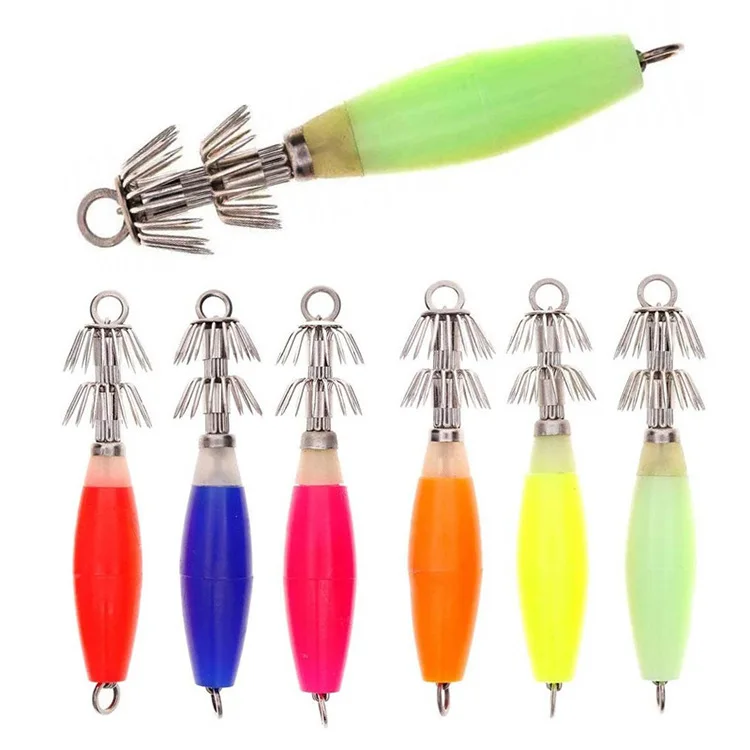 1 Piece of Squid Hook 15.5g/9cm Fishing Bait with Double Umbrella Hook Needle Type Octopus Bait
1 Piece of Squid Hook 15.5g/9cm Fishing Bait with Double Umbrella Hook Needle Type Octopus Bait