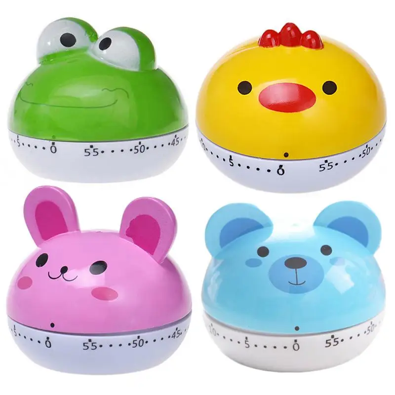 1Pcs Mechanical Cooking Timers Portable Cute Cartoon Animal Alarm Clock Cooking Countdown Home Decoration Kitchen Gadgets
1Pcs Mechanical Cooking Timers Portable Cute Cartoon Animal Alarm Clock Cooking Countdown Home Decoration Kitchen Gadgets