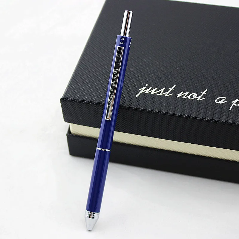 Metal Multifunction Pen 3+1 includes 3 Colors Ball Pens 0.5mm plus Mechanical Pencil 0.5mm Multicolor for school
Metal Multifunction Pen 3+1 includes 3 Colors Ball Pens 0.5mm plus Mechanical Pencil 0.5mm Multicolor for school
