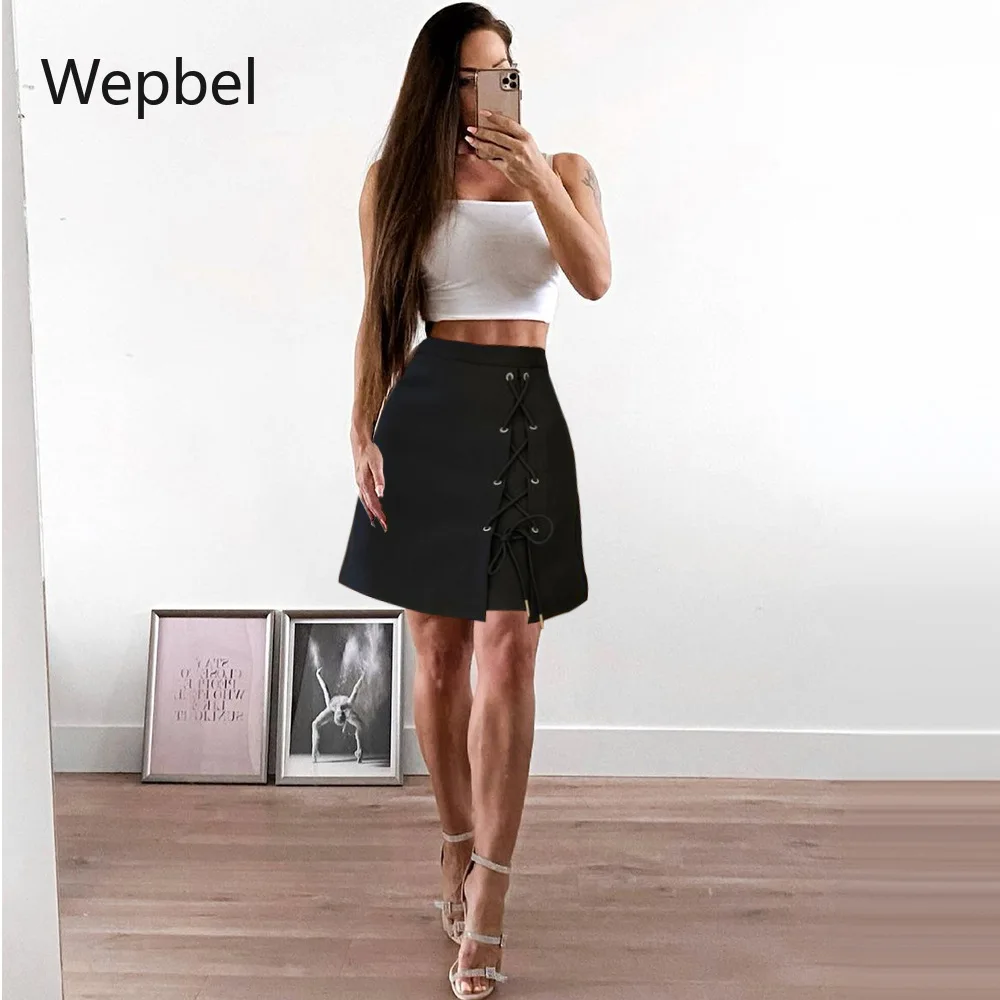 Wepbel Bandage Skirt Black A-Line Sexy High Waist Skirts High Waist Women Lace Hip Ladies Mini Skirt Women Clothing
Wepbel Bandage Skirt Black A-Line Sexy High Waist Skirts High Waist Women Lace Hip Ladies Mini Skirt Women Clothing