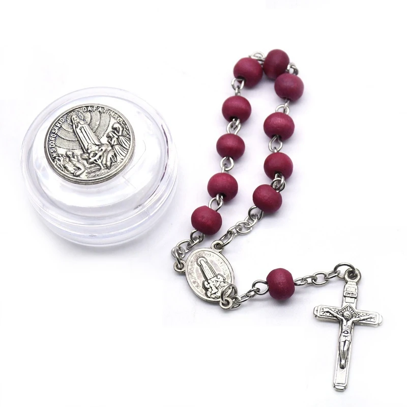 Holy Jesus Cross Bead Bracelets with Box Fashion Christianity Jewelry Catholicism Exorcism Talisman Pendant Prayer Church Gift
Holy Jesus Cross Bead Bracelets with Box Fashion Christianity Jewelry Catholicism Exorcism Talisman Pendant Prayer Church Gift