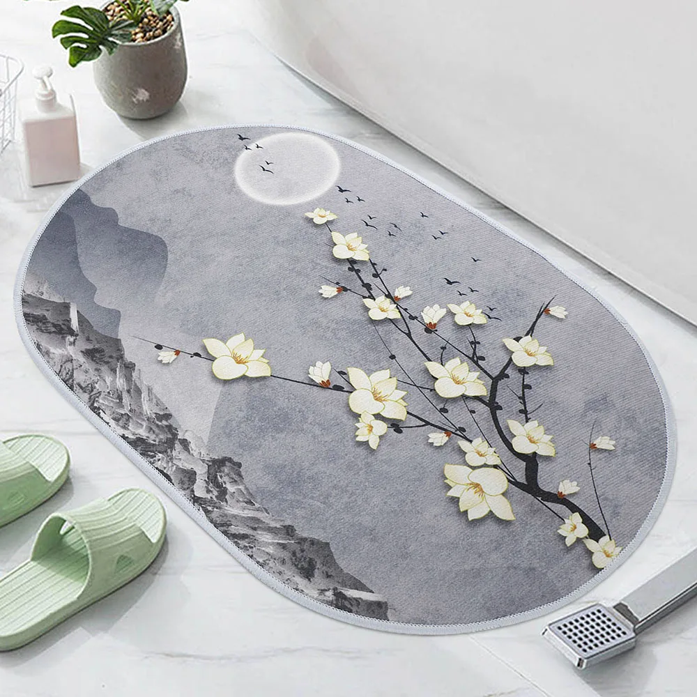 Bathroom Mat Bedroom Carpets Toilet Shower Room Water Absorption Doormat Non-slip Bathtub Side Floor Rug Bathroom Accessories
Bathroom Mat Bedroom Carpets Toilet Shower Room Water Absorption Doormat Non-slip Bathtub Side Floor Rug Bathroom Accessories